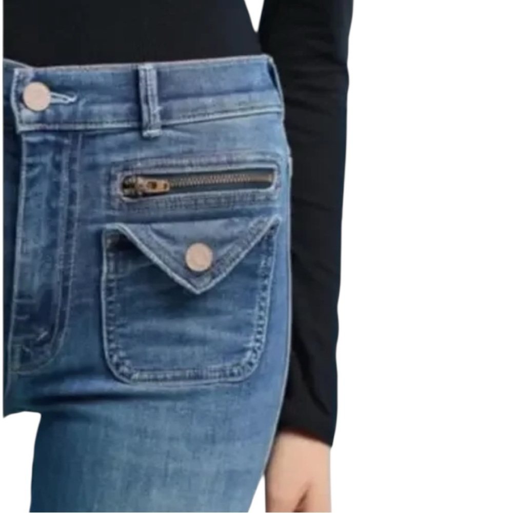 Mother • The Insider Crop Point Jeans Racing Hearts Wash - Picture 12 of 16